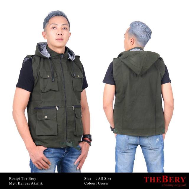 Jaket Rompi Pria