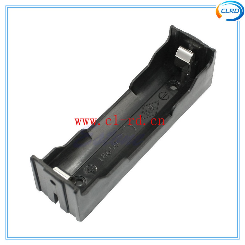 Paralel 1x 18650 Battery Holder Plat Lempengan Kotak Baterai Batere