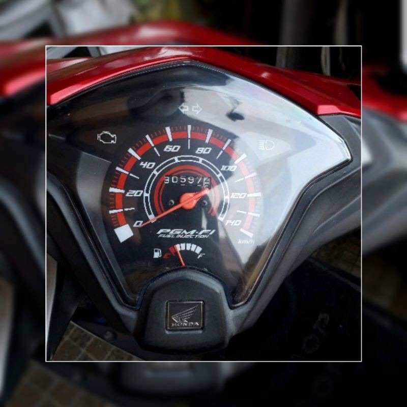 37211-K25-901 Mika Lensa Kaca KM Speedometer Kilometer Honda Beat Fi Beat Esp BEAT POP ESP 2014  2015 2016 2017 2018 2019 37211K25901