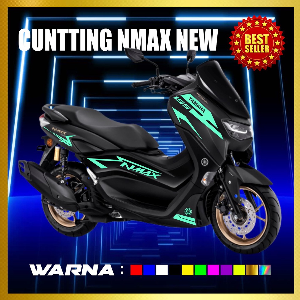 STICKER NMAX NEW 155 STRIPING NMAX BARU CUTTING STICKER NMAX BARU 2