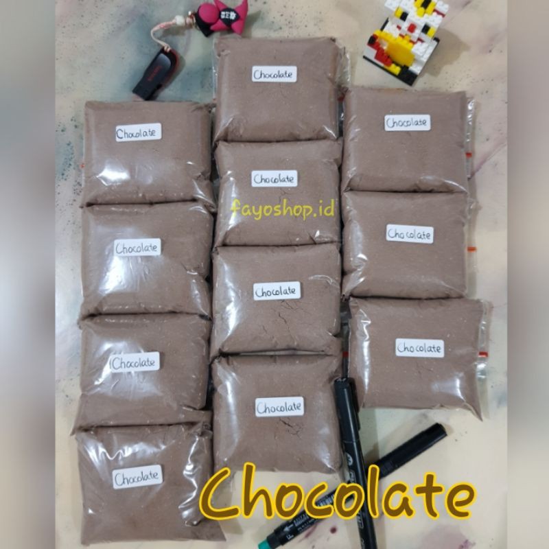 

Powder drink / bubuk minuman rasa CHOCOLATE murah enak / serbuk perasa