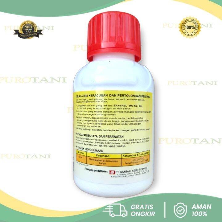 ZPT Pematang Buah Santrel 500 SL 100 Ml Etefon500 Gl