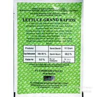 10 Grams Benih Lettuce Grand Rapids (Selada Keriting Hijau) Ta Fung