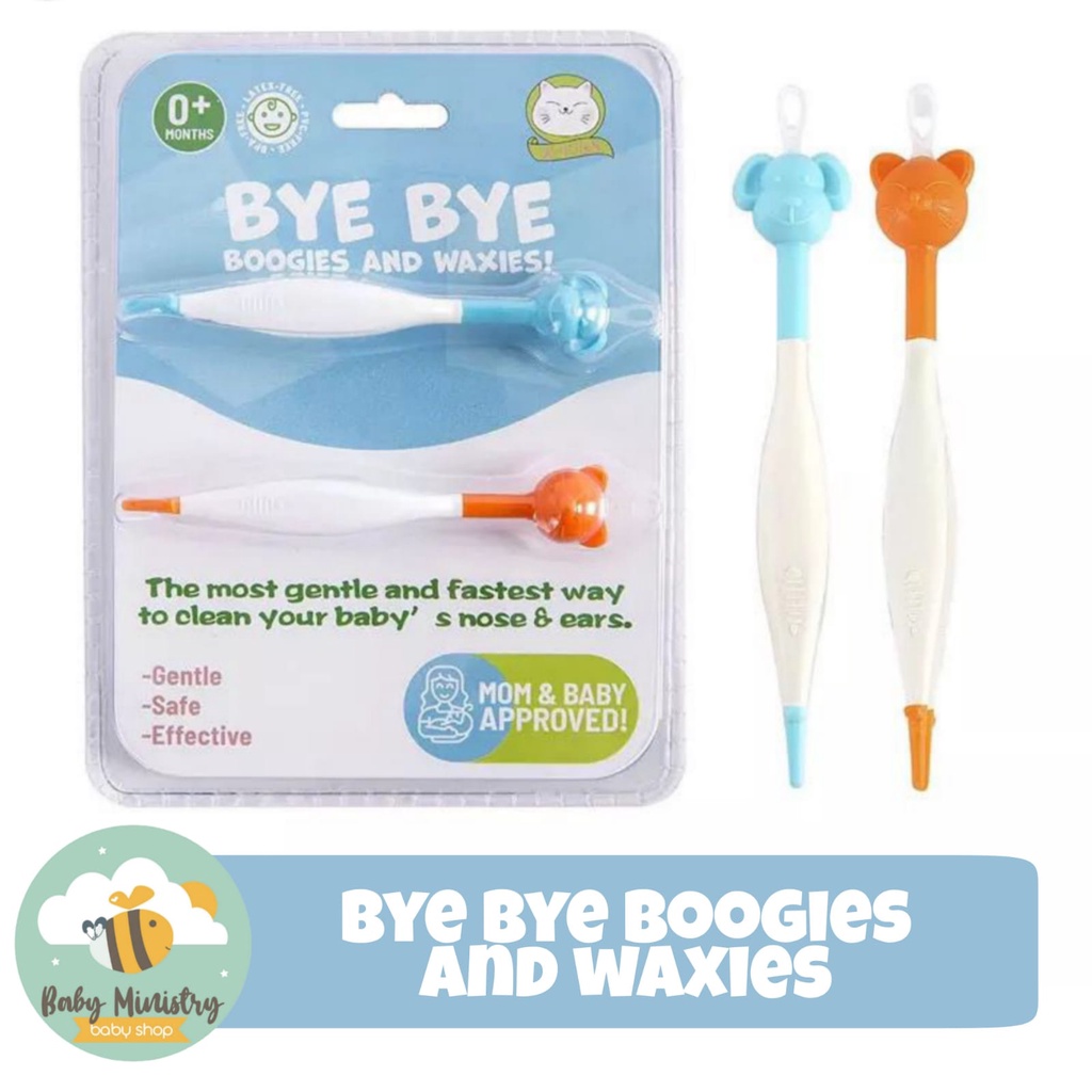 OOGIEBEAR / BOOGER TOOL  - Pembersih Hidung dan Telinga Bayi / oogie / Pembersih Telinga Bentuk / korek hidung bayi / korek telinga bayi/ BABY Ministry / babyministry / baby.ministry / x-kids better booger tool