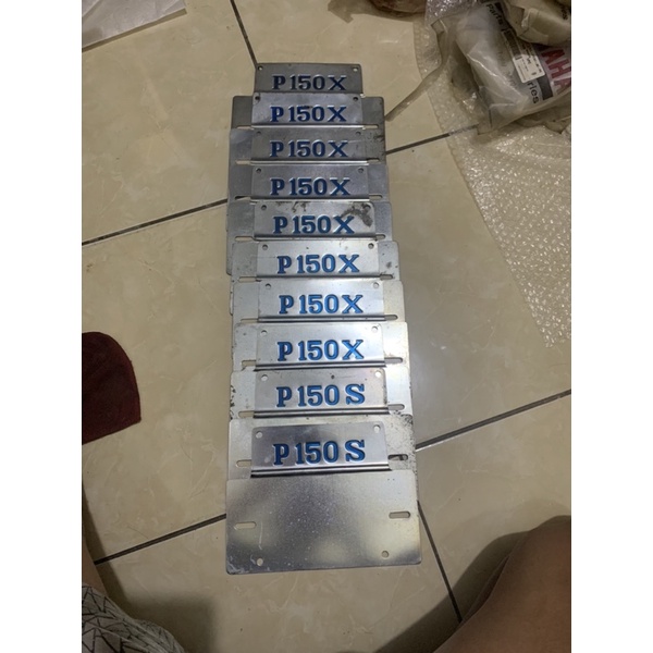 Breaket Plat Nomor Dudukan plat Nomor Vespa