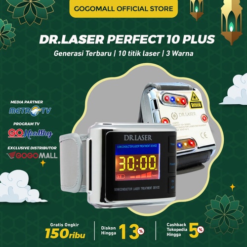 DR. LASER PERFECT 10 PLUS GOGOMALL MEMBANTU MENURUNKAN GULA DARAH