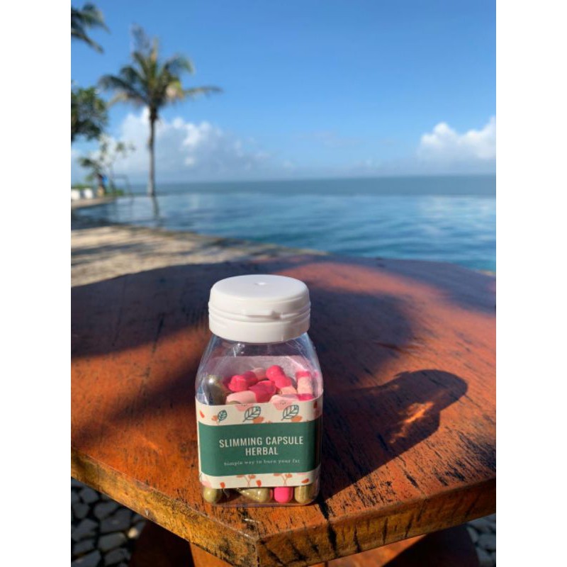 (15 kapsul pink+ 8 kapsul ijo) Slimming Capsule Herbal