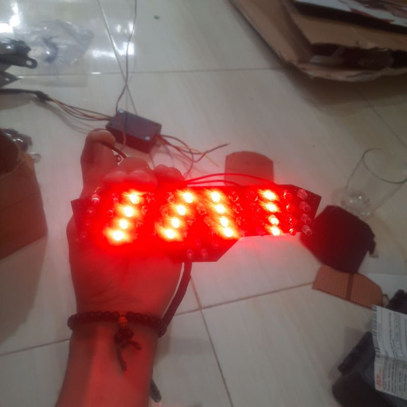 stoplamp running vario 125.150 new/13 mode/rem kedip &amp; stay led 4 baris