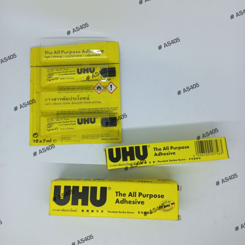 

Lem UHU Tube Cair Made in Germany