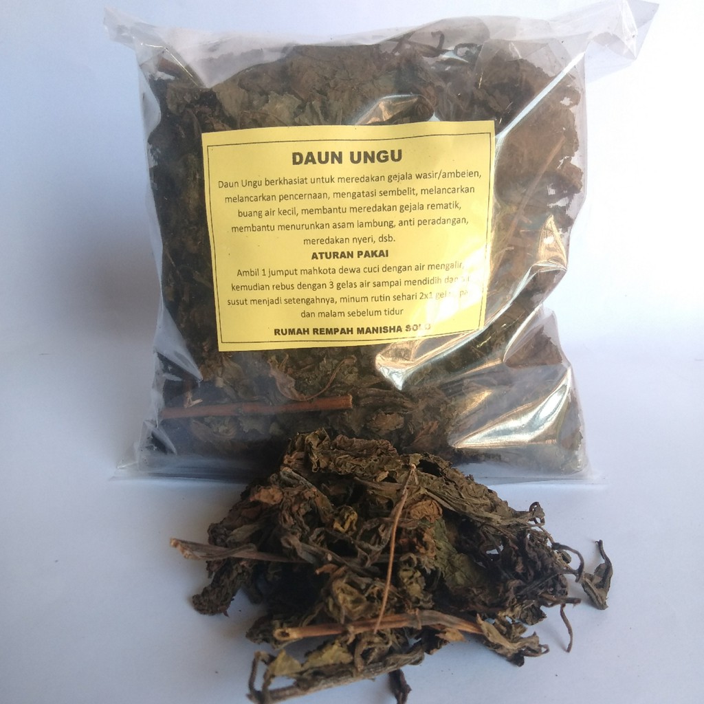 Daun Ungu Kering 100gr