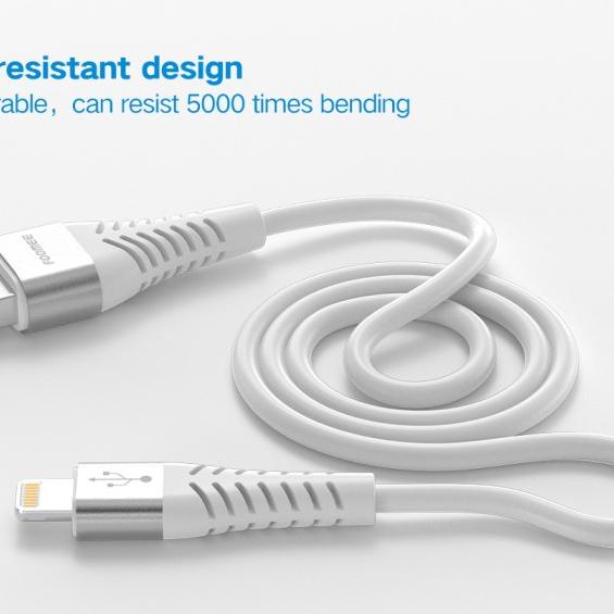 ♡ FOOMEE DL10, DQ10, DT10 Data Cable 2.4A Max 1M - Micro ◘