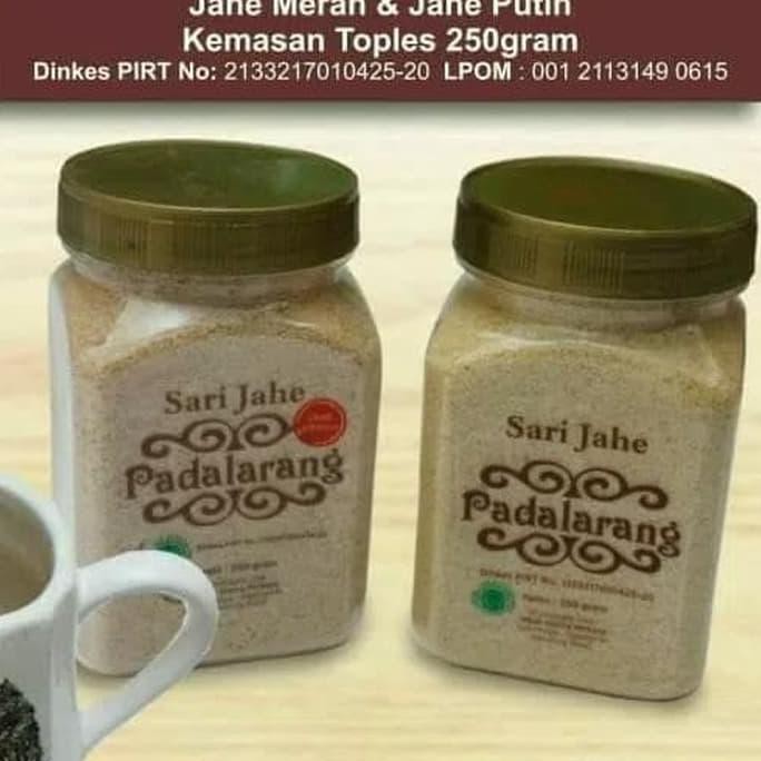 

Sari Jahe Putih Asli dari Padalarang