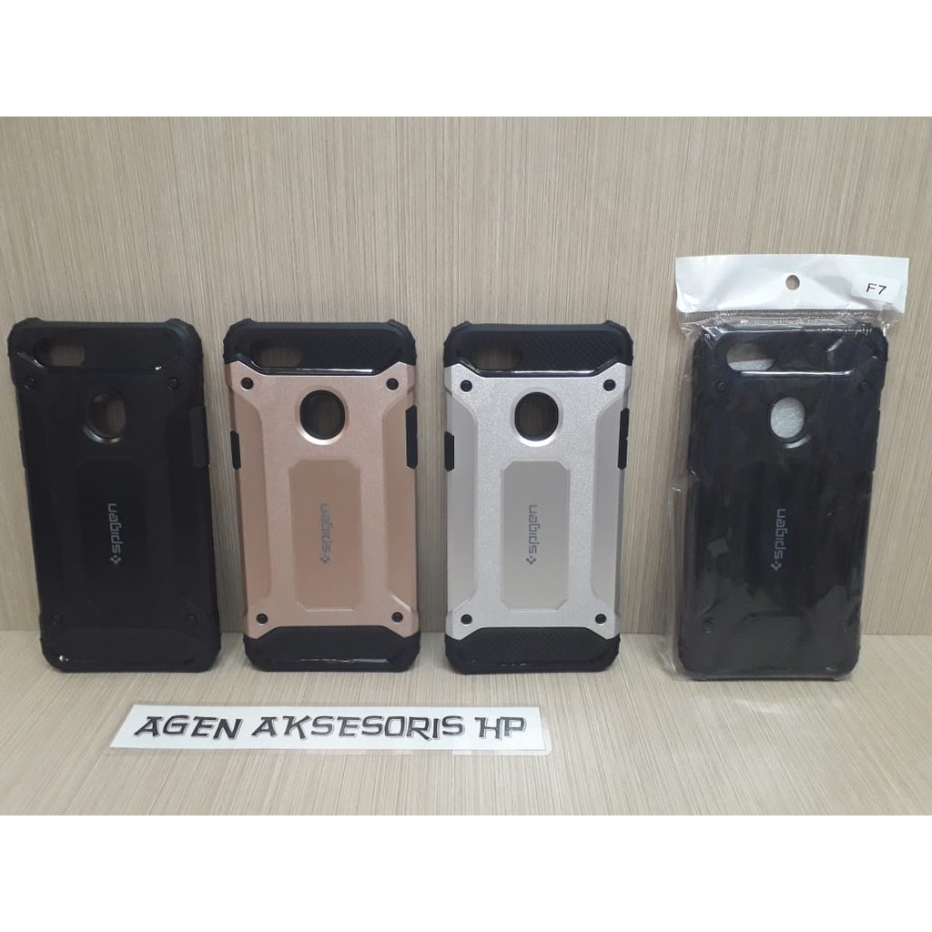 Spigen Iron Oppo F7 6.23 inc Oppo F7 Youth Hard Case Robot Transformer