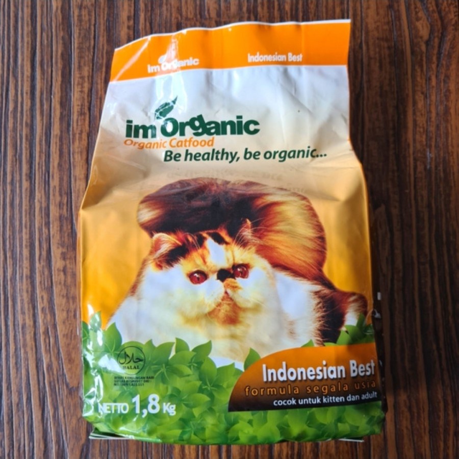 Makanan Kucing Im Organic Best 1,8kg Freshpack- Makanan Kucing Im Organic Catfood Cat Food