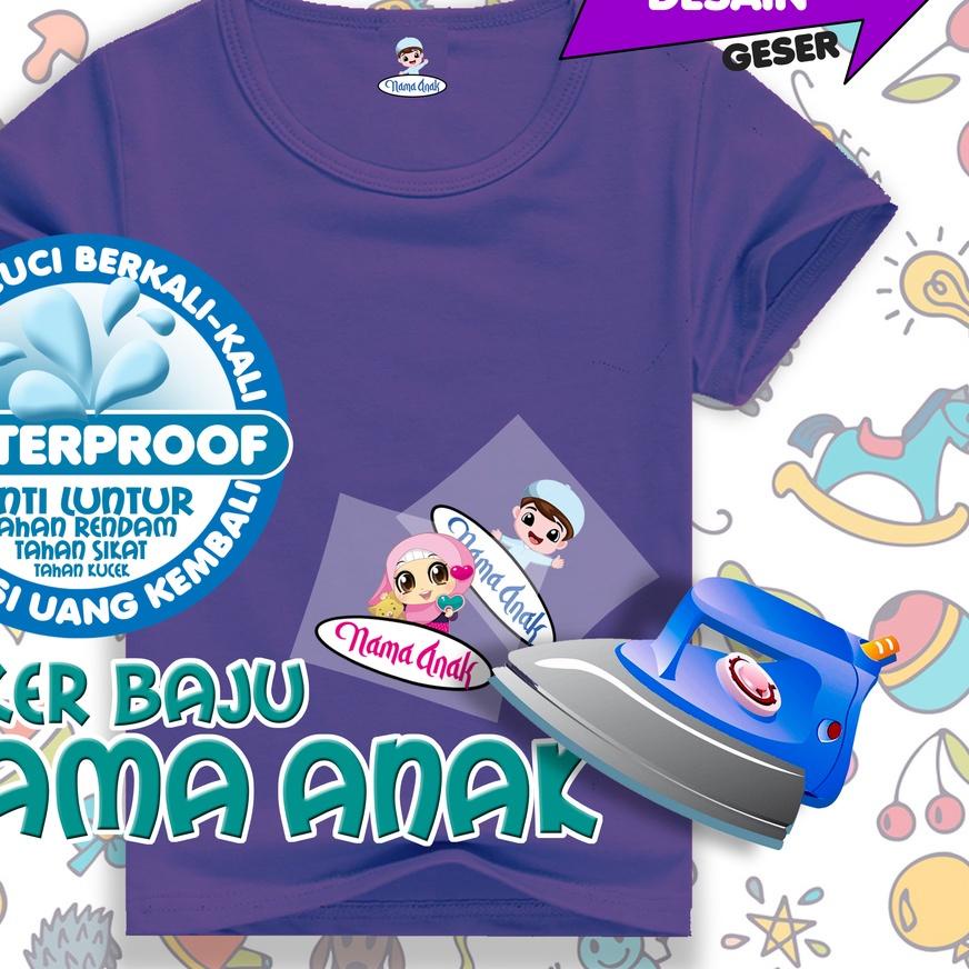 

♥ Stiker Baju Nama Anak harga bersaing