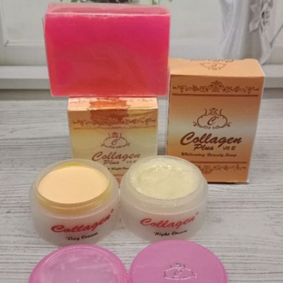 Paket Cream Collagen Original 3in1(Cream+Sabun)