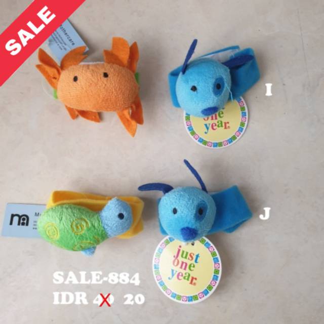 SALE Gelang Rattle Bayi (sale-884)