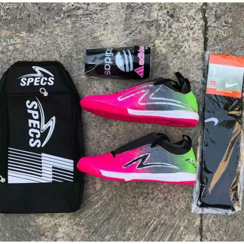 SEPATU FUTSAL SPEC SWARVO BOOTS BERKUALITAS BAGUS MURAH BISA COD gratis tas skin kaos kaki