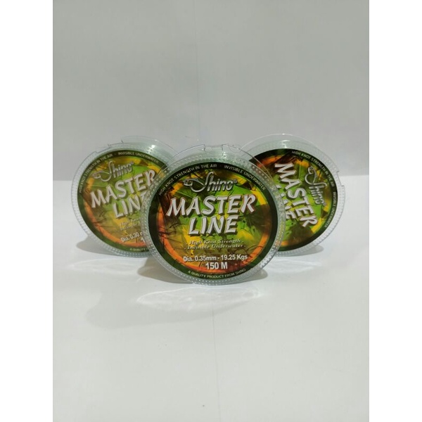 SENAR PANCING SHINO MASTER LINE 150 M | 0.14mm—0.50mm |