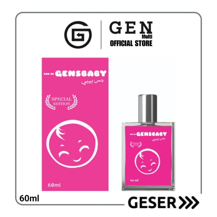 GEN - Parfum Gensbaby Vanilla 60ml Premium / Parfum Baby Vanilla 60ml / Parfum Gensbabies Murah