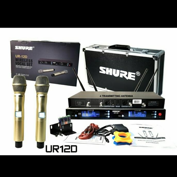 Mic wireless Shure UR 12D