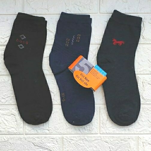 Kaos Kaki Pria Men Socks Setengah Betis SET ISI 3 Pasang