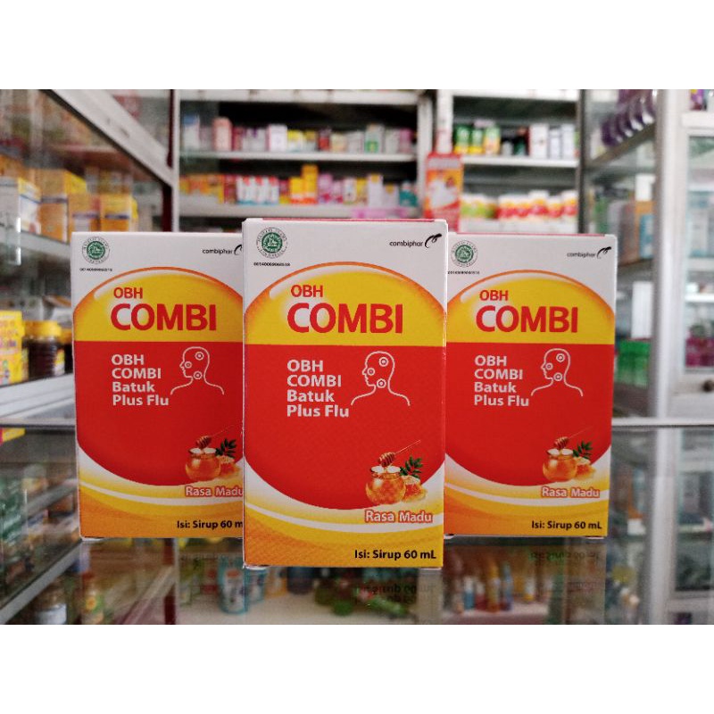 OBH COMBI BATUK PLUS FLU 60 ml Rasa Madu ED 09/2024