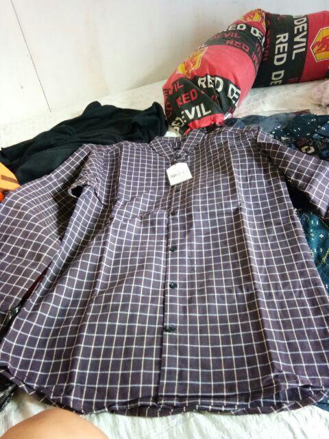 Credomenstore Kemeja Batik Songket Hitam / Kemeja Batik Pria Lengan Panjang / Baju Batik Cowok