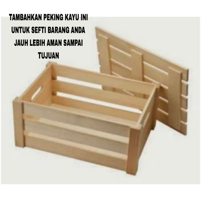 

PEKING KAYU KECIL/SEFTI/PACKING JUMBO