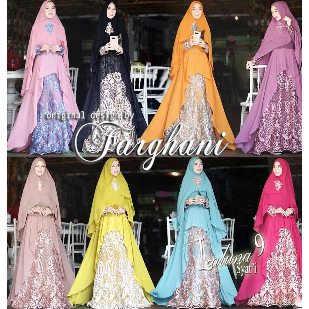 GAMIS SYArI 100 % ORIGINAL BRANDED BY FARGHANI LALUNA VOL.9