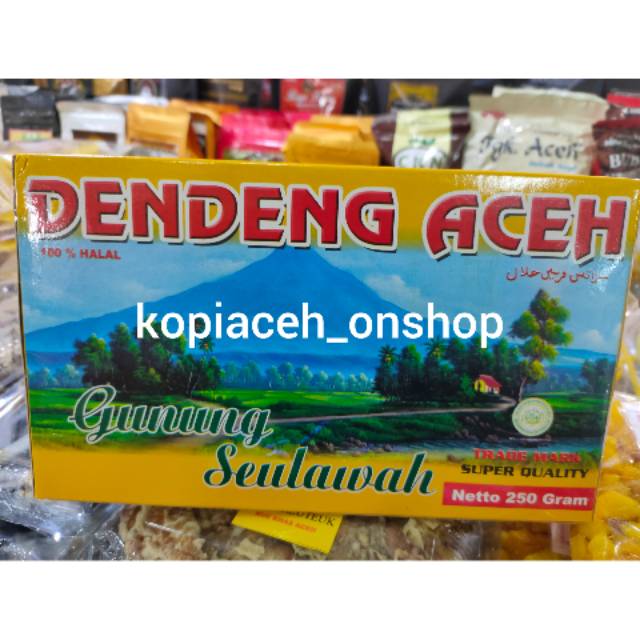 

Dendeng Aceh Seulawah (Daging sapi) 250gr