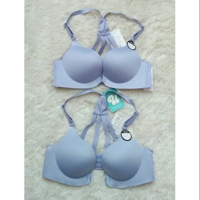 Front Closure Pierre Cardin Push Up Bra Kait Depan