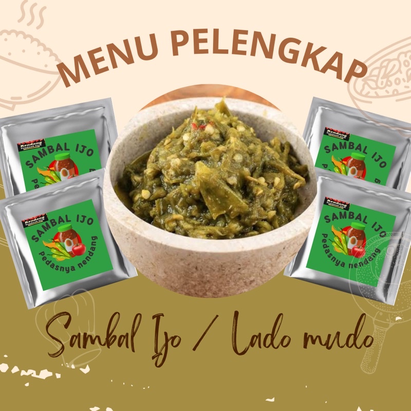 

New Product !! SAMBAL IJO /SAMBA LADO MUDO - Sambal - Menu Pelengkap