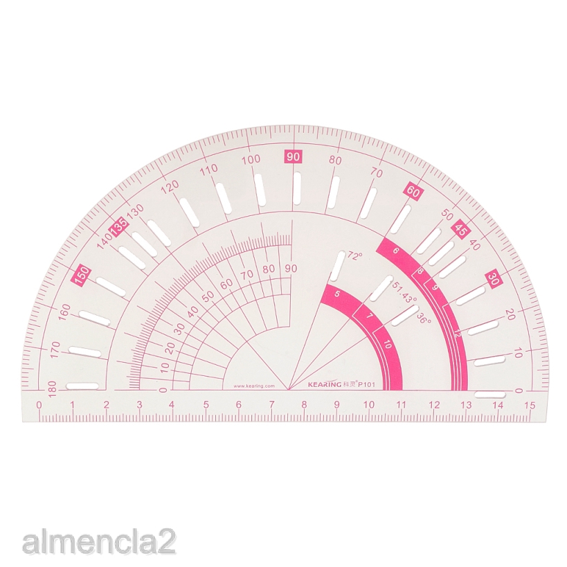 Half Circle Tailor Ruler Patchwork Pattern Making Sewing Clothes Dressmaking Shopee Indonesia