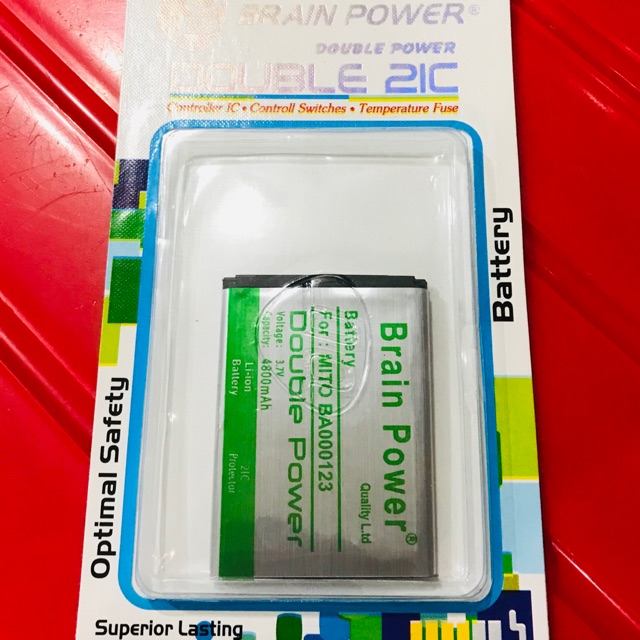 Batre battery Mito Ba000123 Brain power