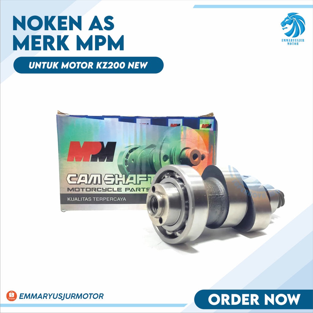 NOKEN AS KZ200 NEW CAMSHAFT KZ200 NEW MERK MPM KZ200 NEW