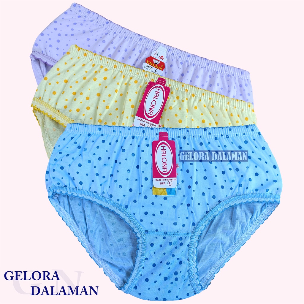 6 Pcs Celana Dalam Sempak Cd Anak Perempuan Motif