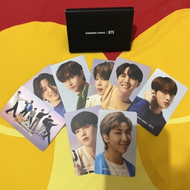 BTS SAMSUNG OFFICIAL PHOTOCARD SET