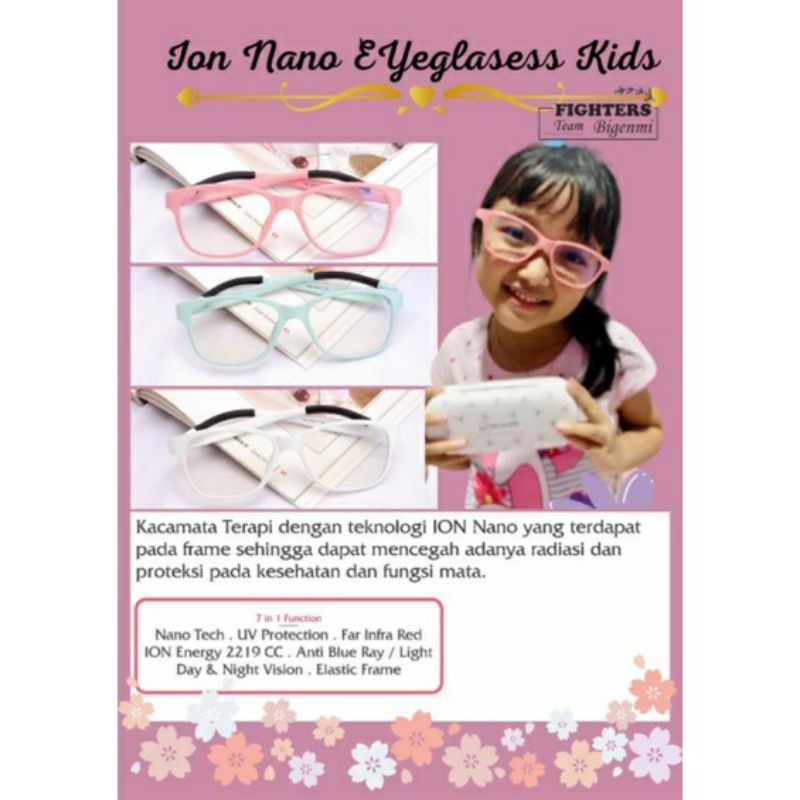 PROMO Kacamata Terapi K-ion BIGENMI Kids Anak Free GIFT