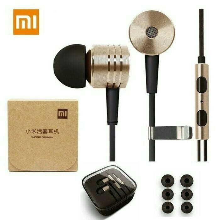 XIAOMI ORIGINAL HEADSET / EARPHONE MI/ HANDFREE MI PISTON 2 SUPER BASS/HANDSET MI MEGA BASS