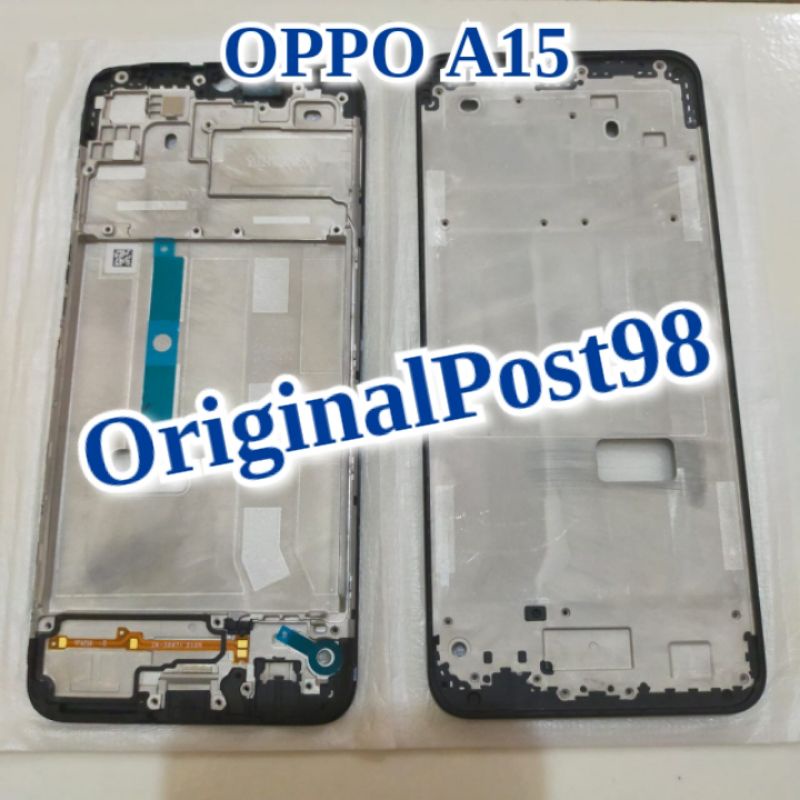 Frame Lcd Tulang Tengah Bezel Tatakan Lcd OPPO A15s | A15  Ori