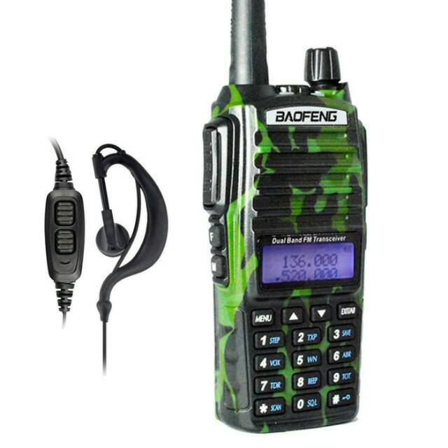 Ht hatong handy talky baofeng uv82 loreng fullset 100% original