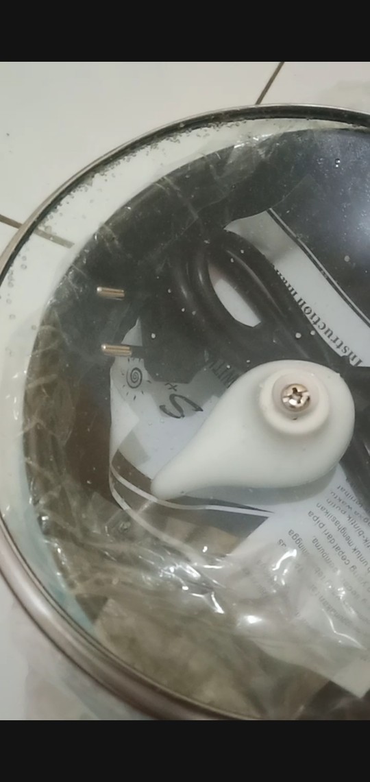 Panci Elektrik 18cm Lapisan Keramik / Electric Fry Pan / Multifunctional Electric Fry Pan, Shenar