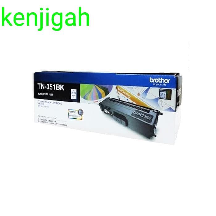 BROTHER Toner TN-351BK | TN351BK|TN351 BK Original Black