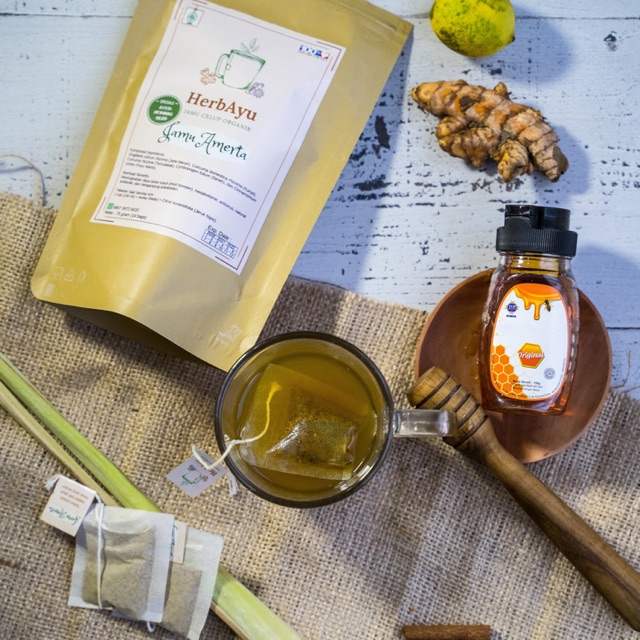 

Jamu Amerta | Good Morning Herb | 2 weeks herb | HerbAyu Jamu Celup Organik