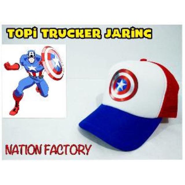 Topi captain america