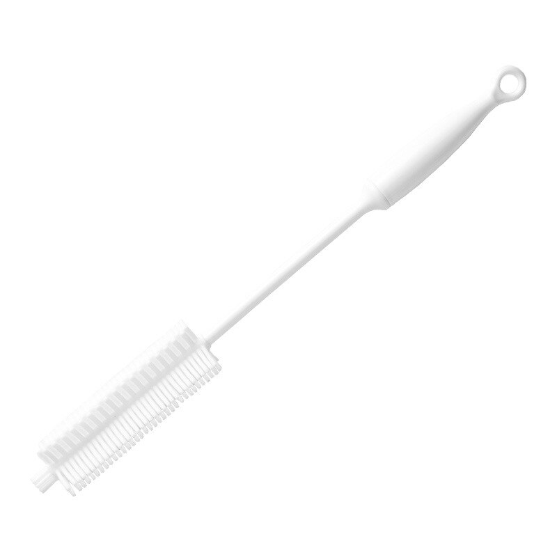Silicone Glass Cleaning Brush Long Handle Cup Brush Household Tea Kitchen Wash Cup Sponge Brush Eco-Friendly