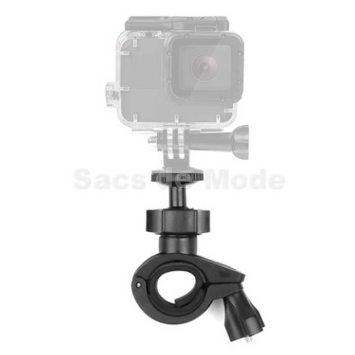 Clamp Bike Mount Tripod Adaptor Sepeda for Action Cam / Xiaomi Yi / GoPro / Brica