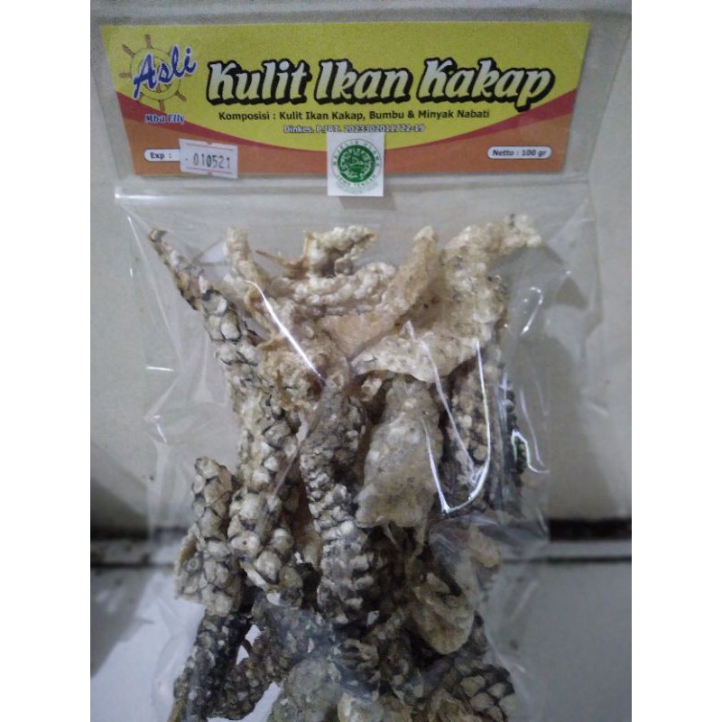 

keripik kulit kakap
