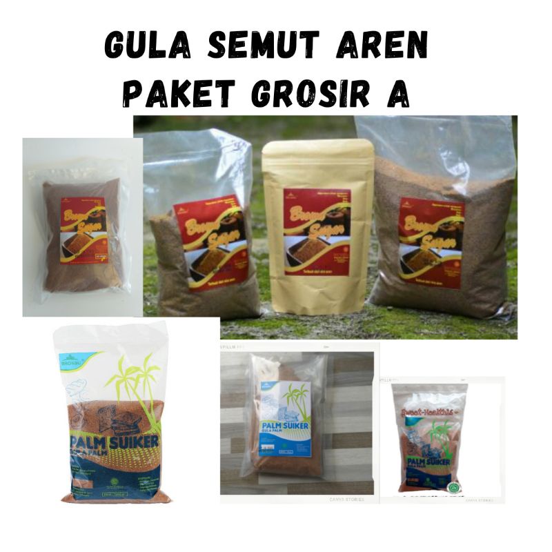 

GULA SEMUT AREN BUBUK Paket RESELLER 10kg